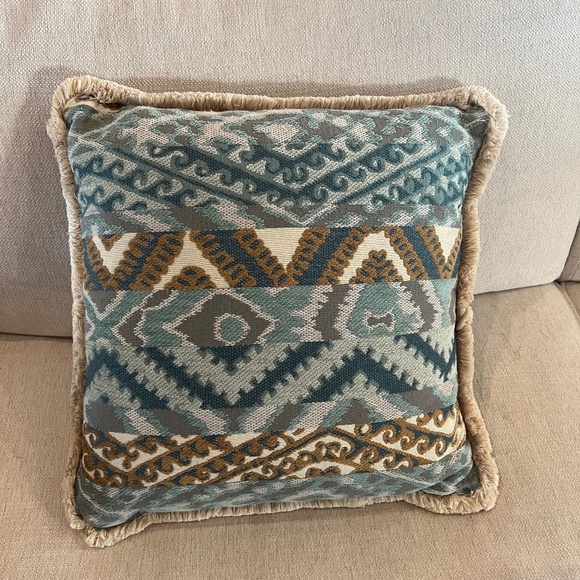 Custom made Sofa Accent Pillows (two). - Picture 2 of 5